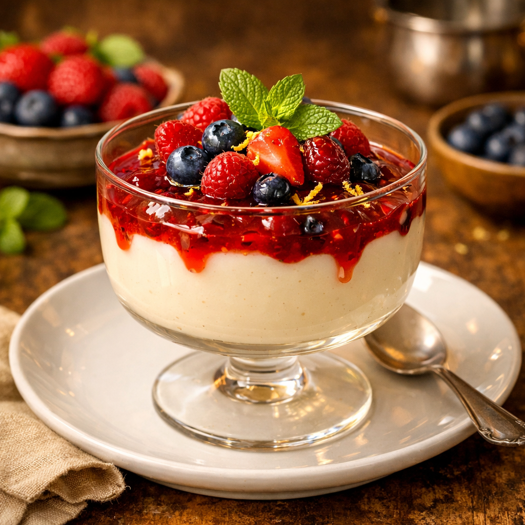 Panna Cotta al Frutti